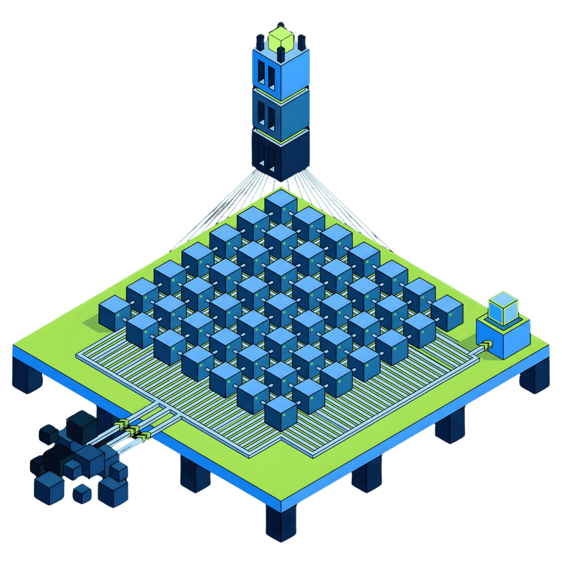 AI model training infrastructure